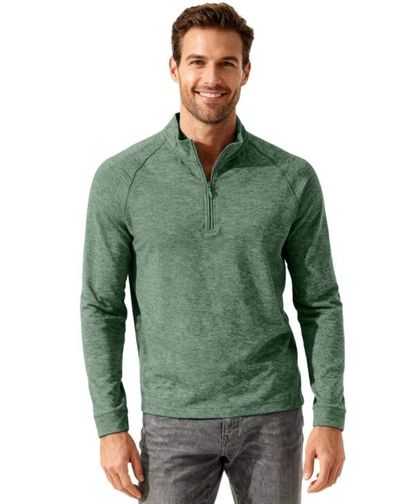 Clique Dash Recycled Mens Quarter Zip Pullover
