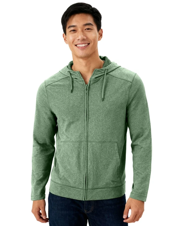 Clique Dash Recycled Mens Hooded Full Zip