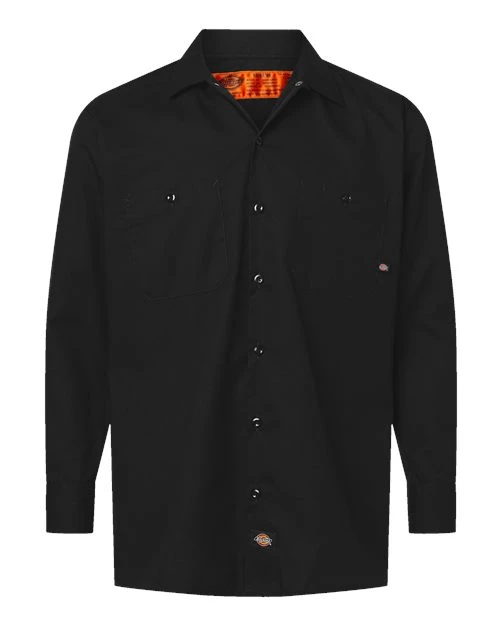 Dickies Men's Industrial Long Sleeve Work Shirt