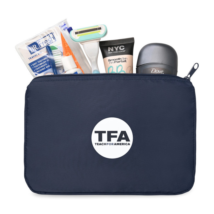 Arlo rPET Zippered Travel Pouch