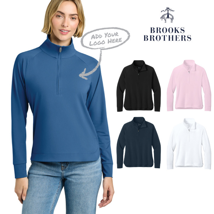Brooks Brothers® Women’s Luxe Performance 1/4-Zip