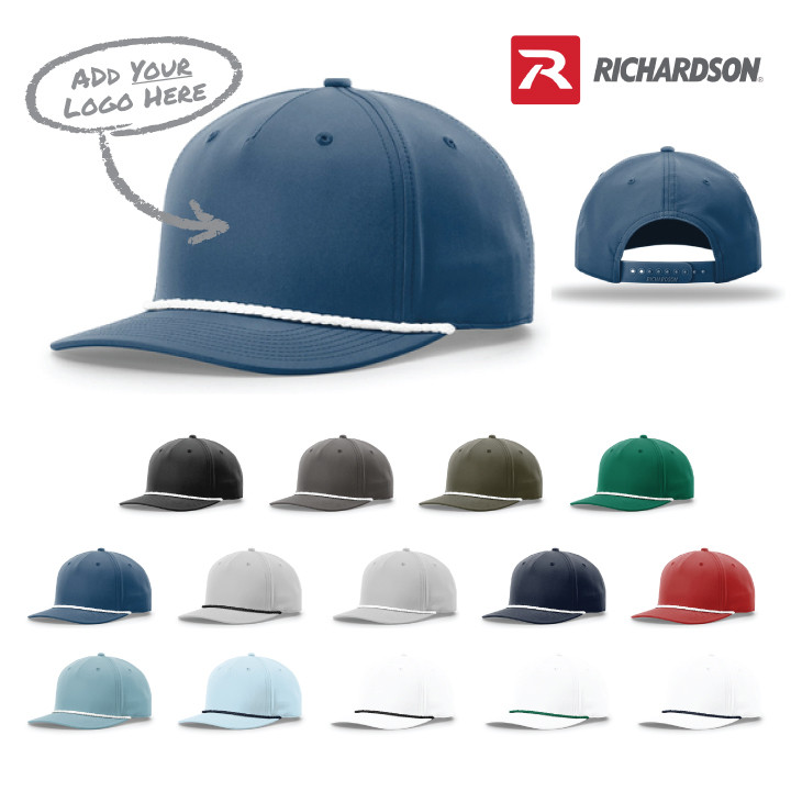 Richardson 5-Panel Classic Rope Cap