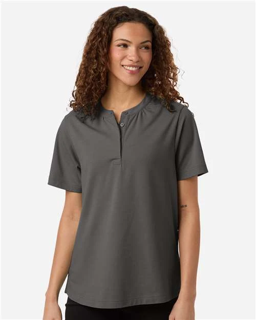 Women's Seaton Pebble Textured Polo