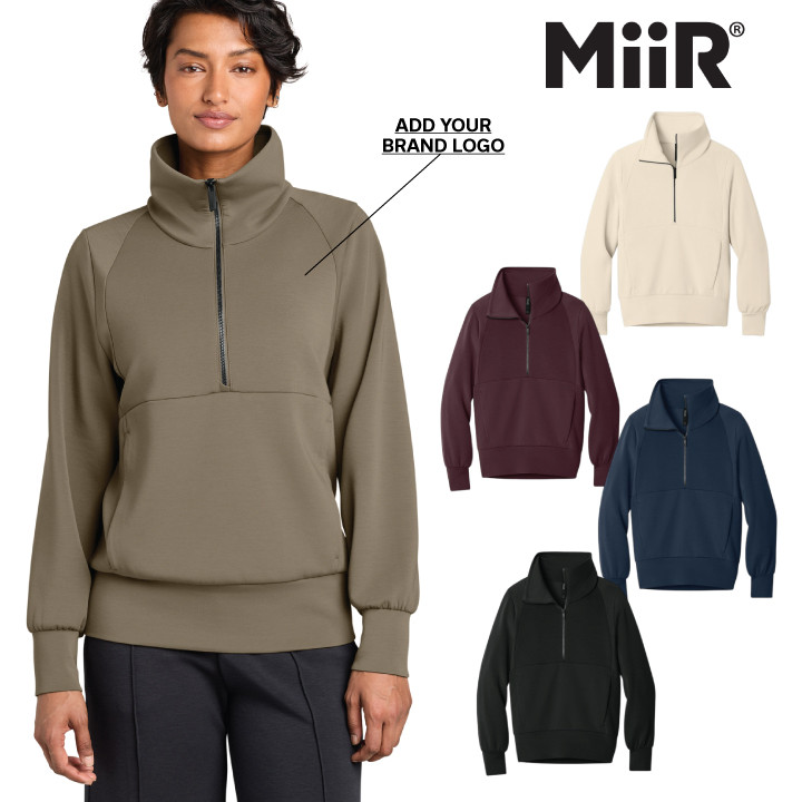 MiiR® Women’s Kumo 1/4-Zip Pullover