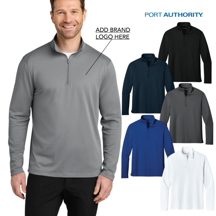 Port Authority® Wearever Performance Pique 1/4-Zip