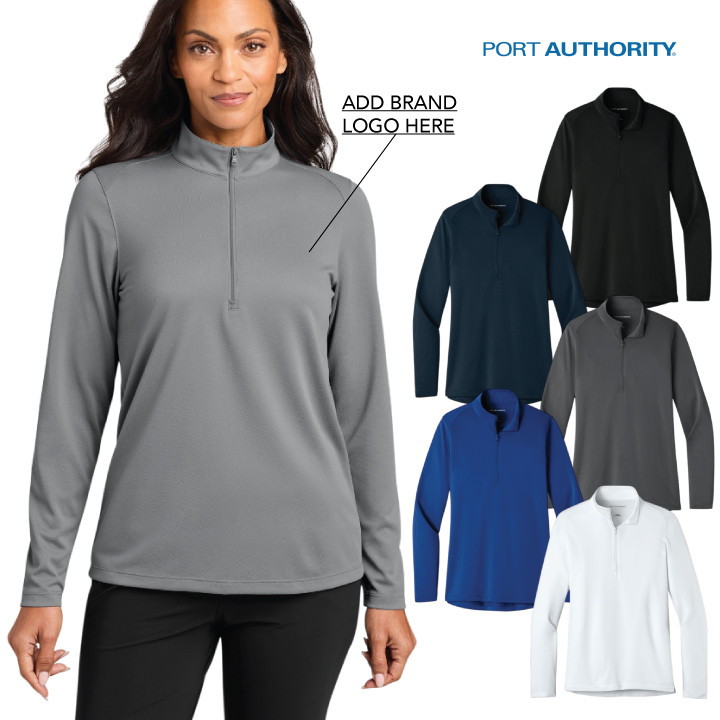 Port Authority® Women’s Wearever Performance Pique 1/4-Zip
