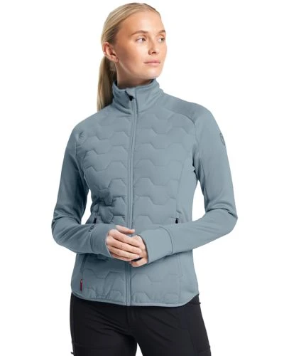 Tenson Txlite Solvik Recycled Hybrid Midlayer Womens Full Zip