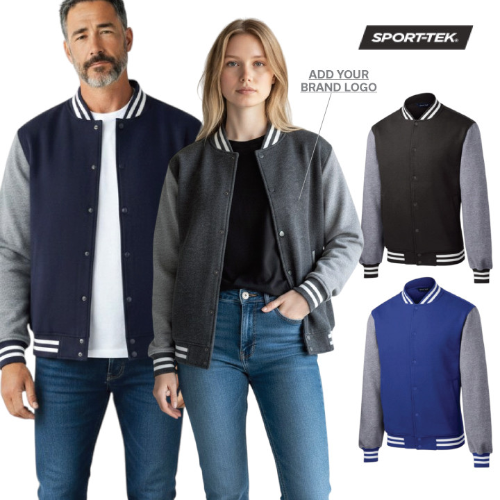 Sport-Tek® Fleece Letterman Jacket