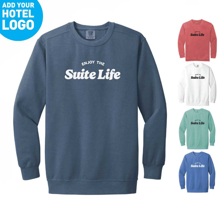 Suite Life Unisex Ring Spun Crewneck Sweatshirt (ODI)