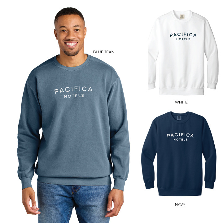 Pacifica Unisex Ring Spun Crewneck Sweatshirt (ODI)