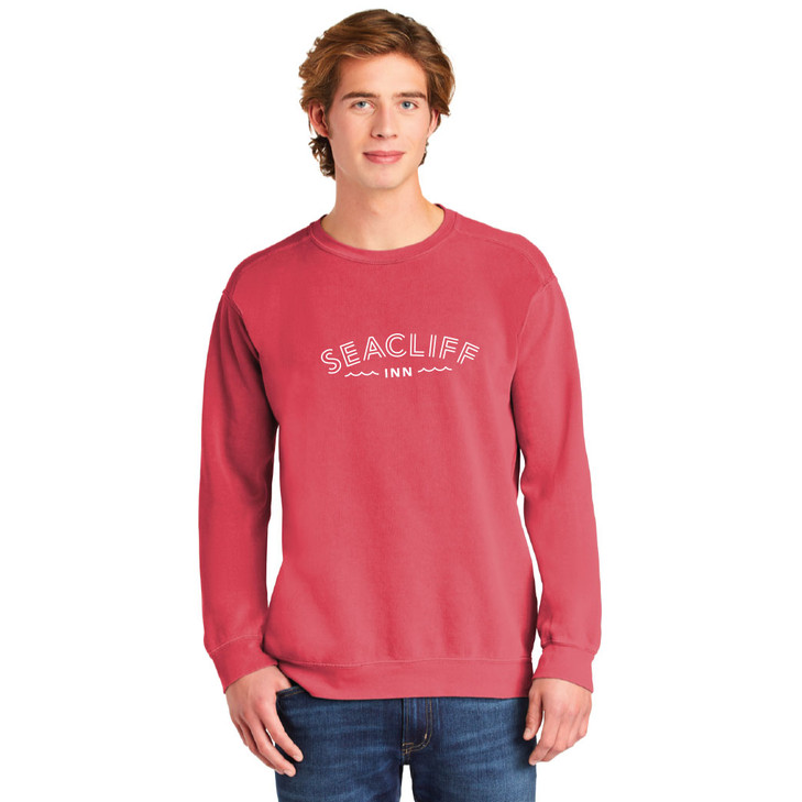 SeaCliff Inn Ring Spun Crewneck Sweatshirt (OD) 