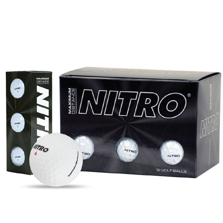 Nitro Maximum Distance Golf Balls (CM)