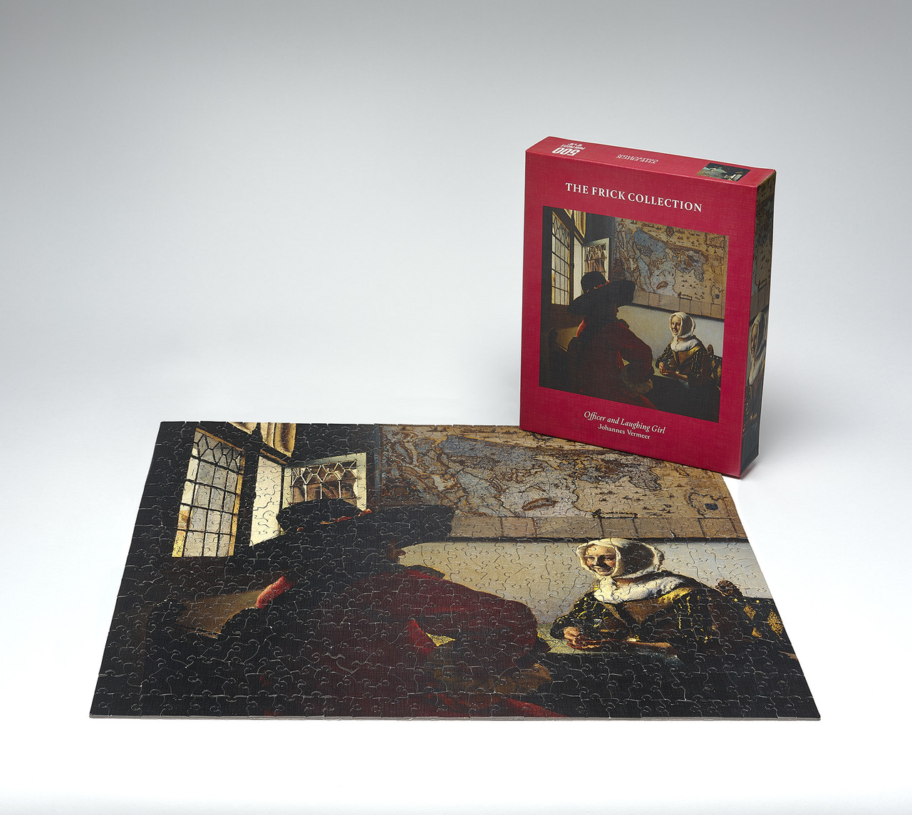 Jigsaw Puzzle Vermeer Officer - The Frick Collection Shop