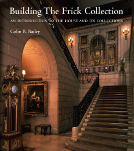 cover of book, Building The Frick Collection, depicting grand staircase cover of book, Building The Frick Collection, depicting grand staircase