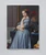 Art pad cover featuring a l;ady in a blue dress. This is a portrait of Louise, Princesse de Broglie, Later the Comtesse d’Haussonville by Jean-Auguste-Dominique Ingres.