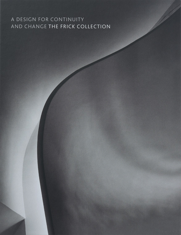 Book cover showing a black-and-white photograph of The Frick Collection's Stephen A. Schwarzman Auditorium.