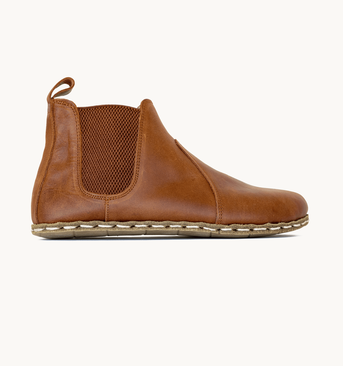Umber Barefoot Leather Chelsea Boot