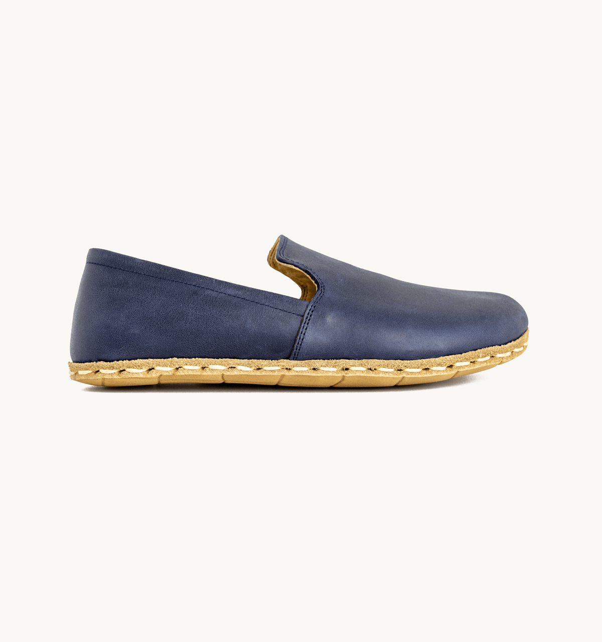 Ocean Blue Barefoot Leather Grounding Loafer