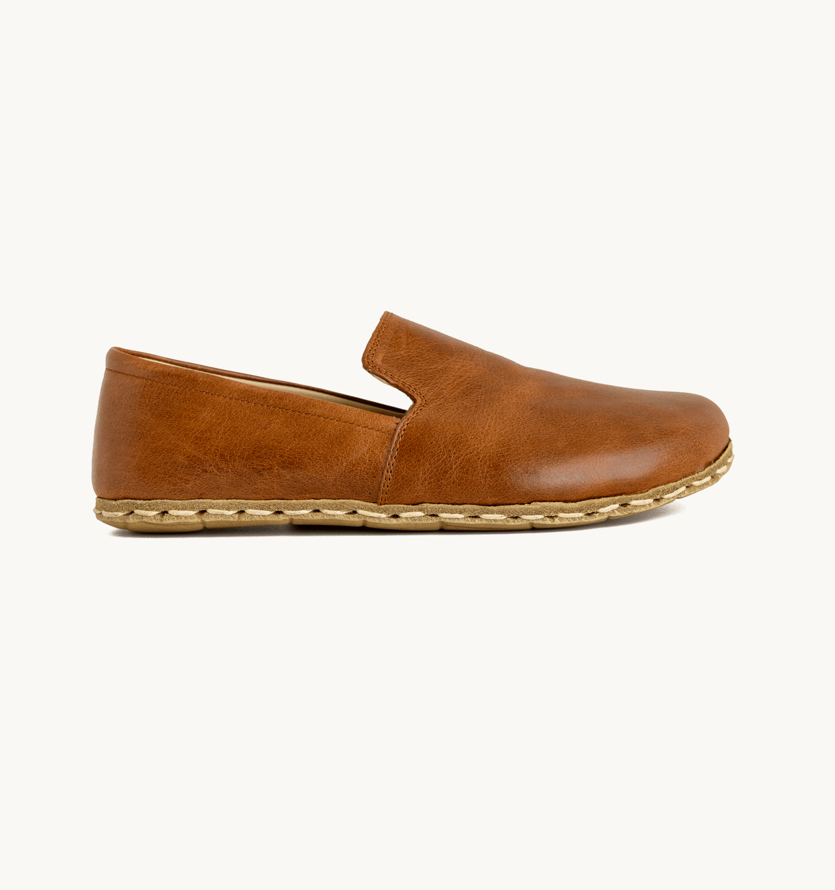 Russet Antique Barefoot Leather Loafer