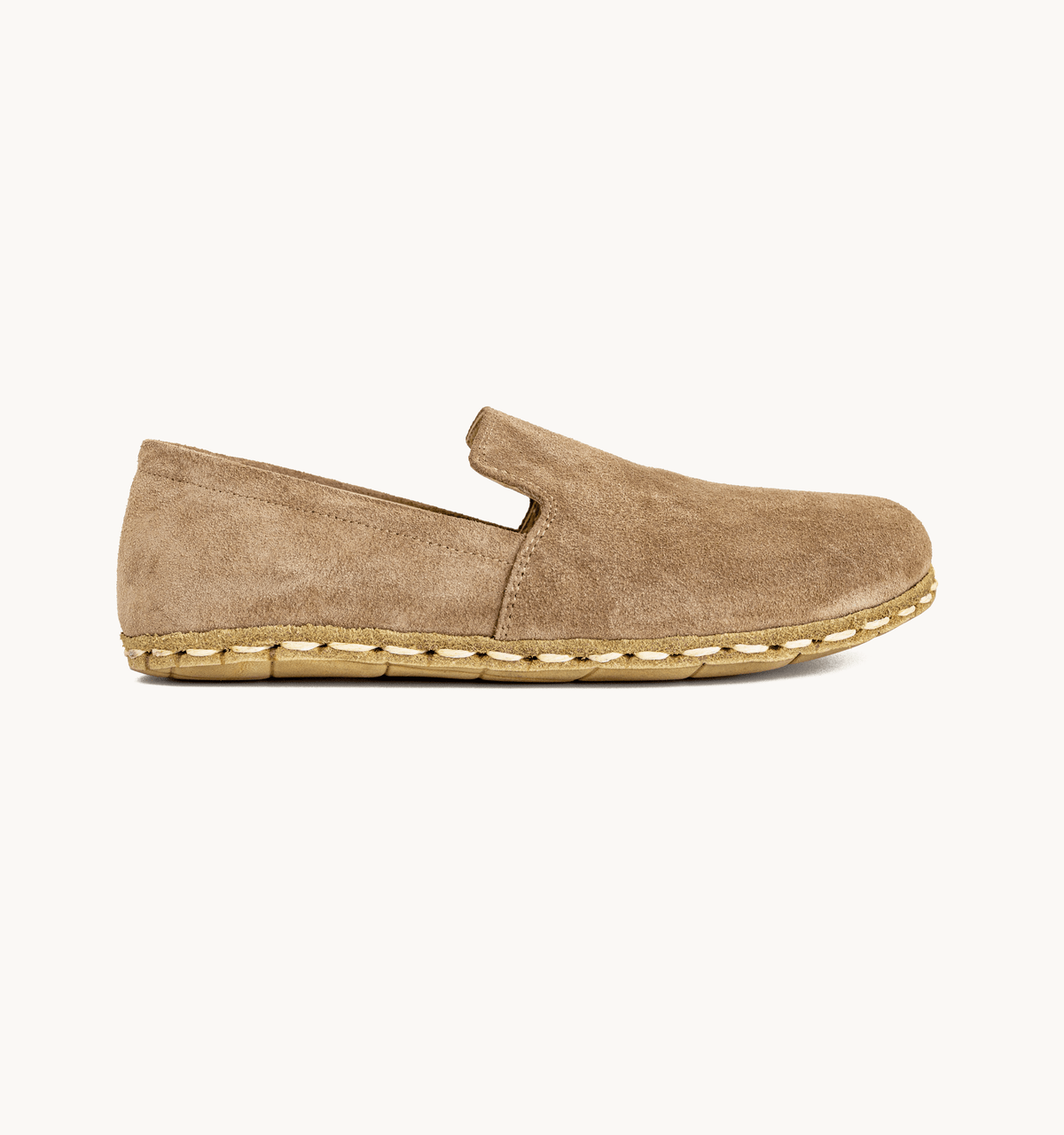 Beige Dawn Barefoot Leather Loafer