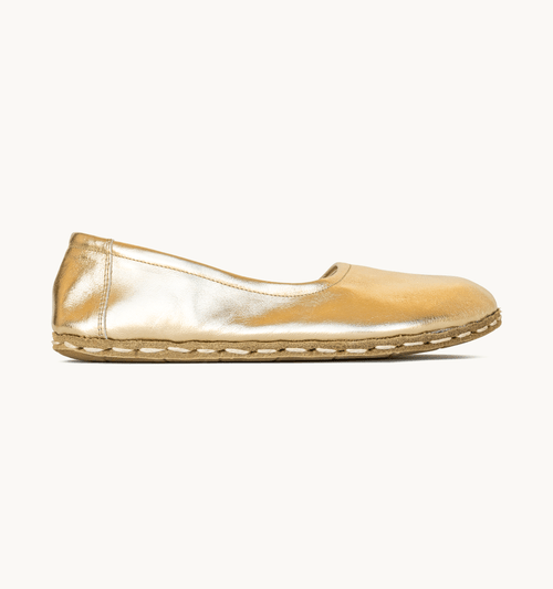 Harvest Gold Barefoot Leather Ballet Flat