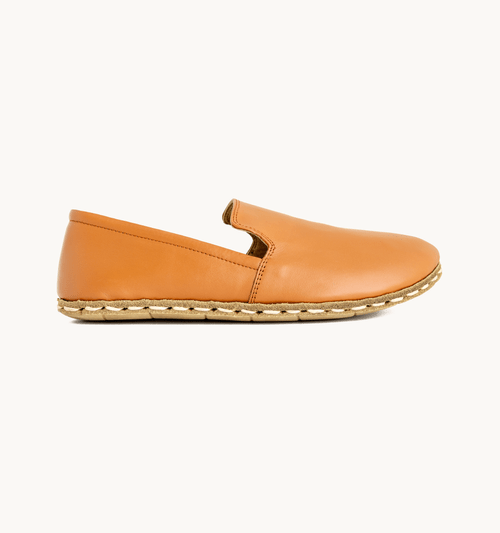 Sunset Barefoot Leather Loafer | Grounding Copper Rivet