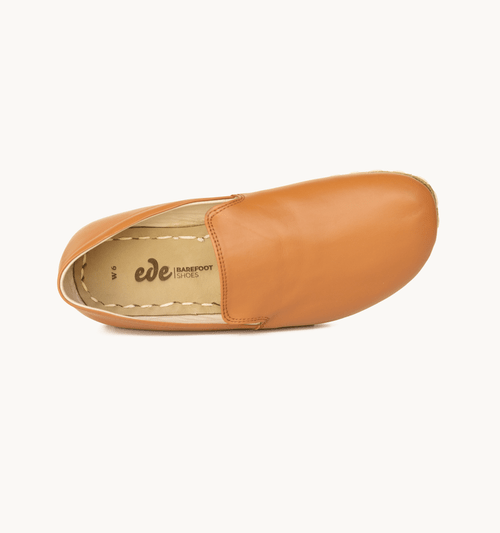 Sunset Barefoot Leather Loafer | Grounding Copper Rivet
