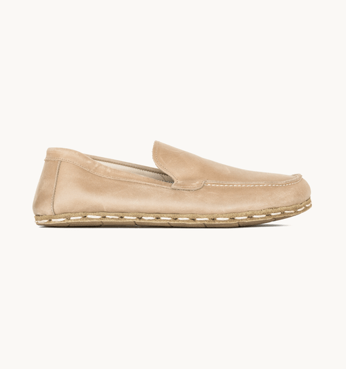 Sand Crazy Barefoot Leather Moccasin – Copper Grounded