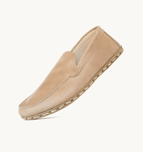 Sand Crazy Barefoot Leather Moccasin – Copper Grounded