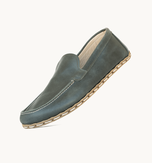 Evergreen | Men's Grounding Leather Moccasin