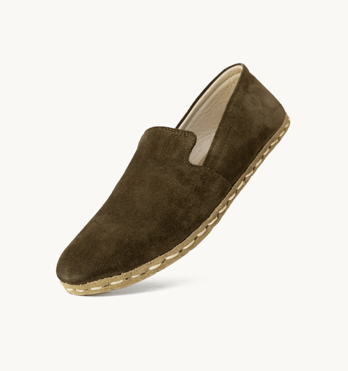 Moss Barefoot Leather Grounding Loafer