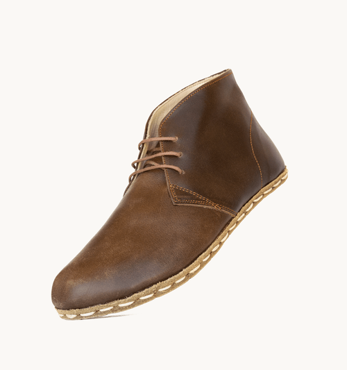 Earth Crazy | Barefoot Leather Chukka Boot