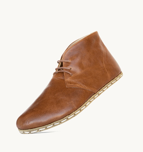 Russet Antique Barefoot Leather Chukka Boot