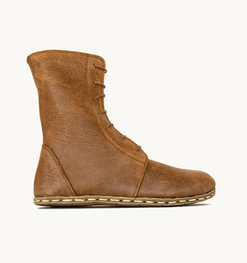 Hickory Zarago Grounding Leather Boot Copper Rivet