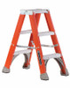 Twin Fiberglass Stepladder by Louisville Type IA