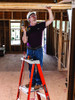Pinnacle Platform Ladder by Louisville Type IA - In Use Pinnacle Platform Ladder by Louisville Type IA - In Use