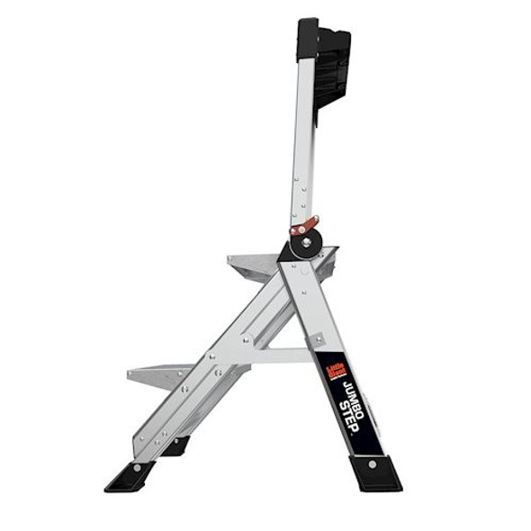 Little Giant Jumbo Step #11902 2-Step Type IAA Aluminum Stepladder