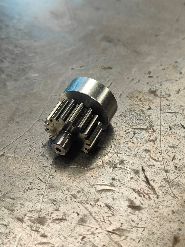 Kawasaki KDX125 F1 1990-99 steel KIPS valves and idler gear with