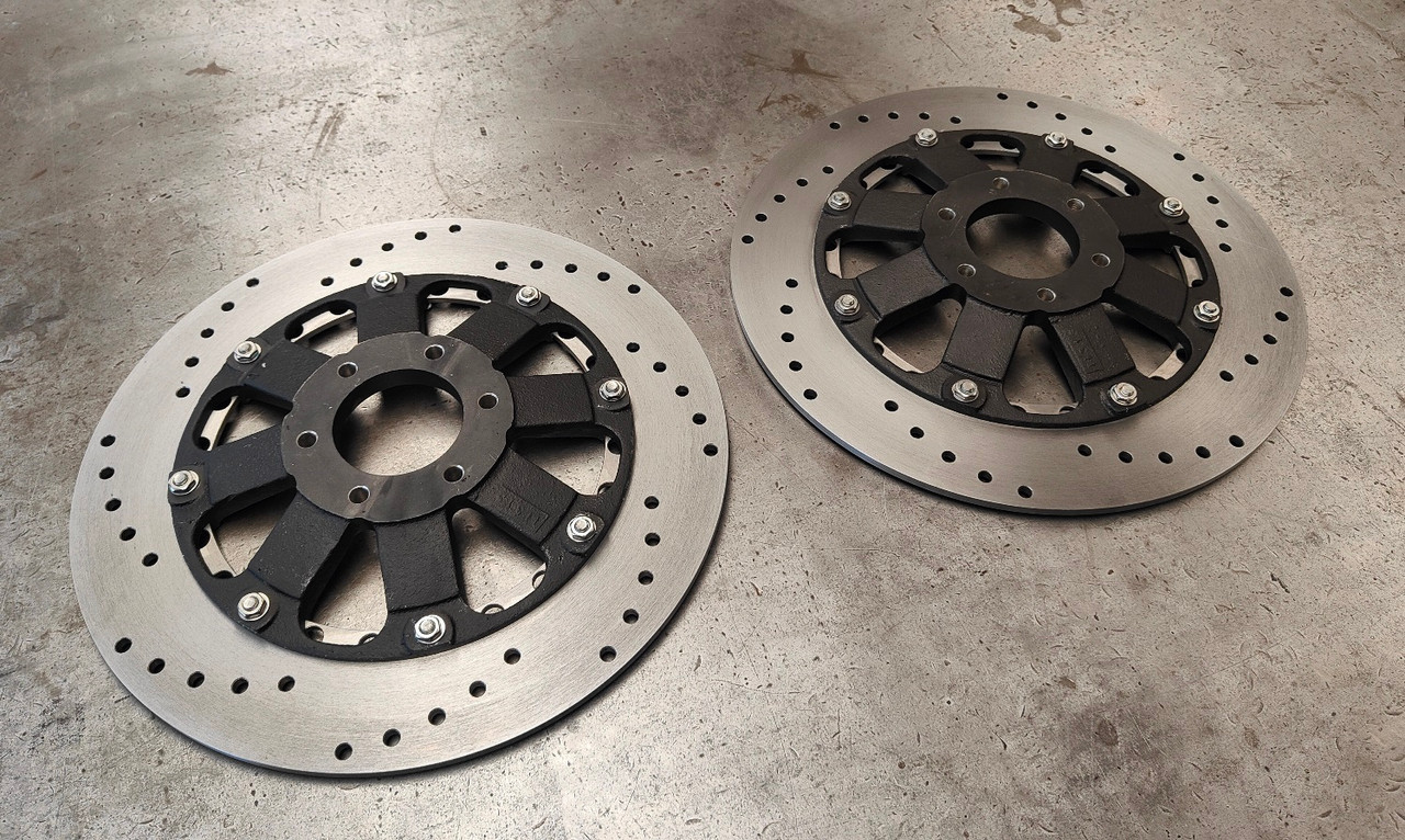 Suzuki GT750/TR750 Race / Sports front brake disc assembly