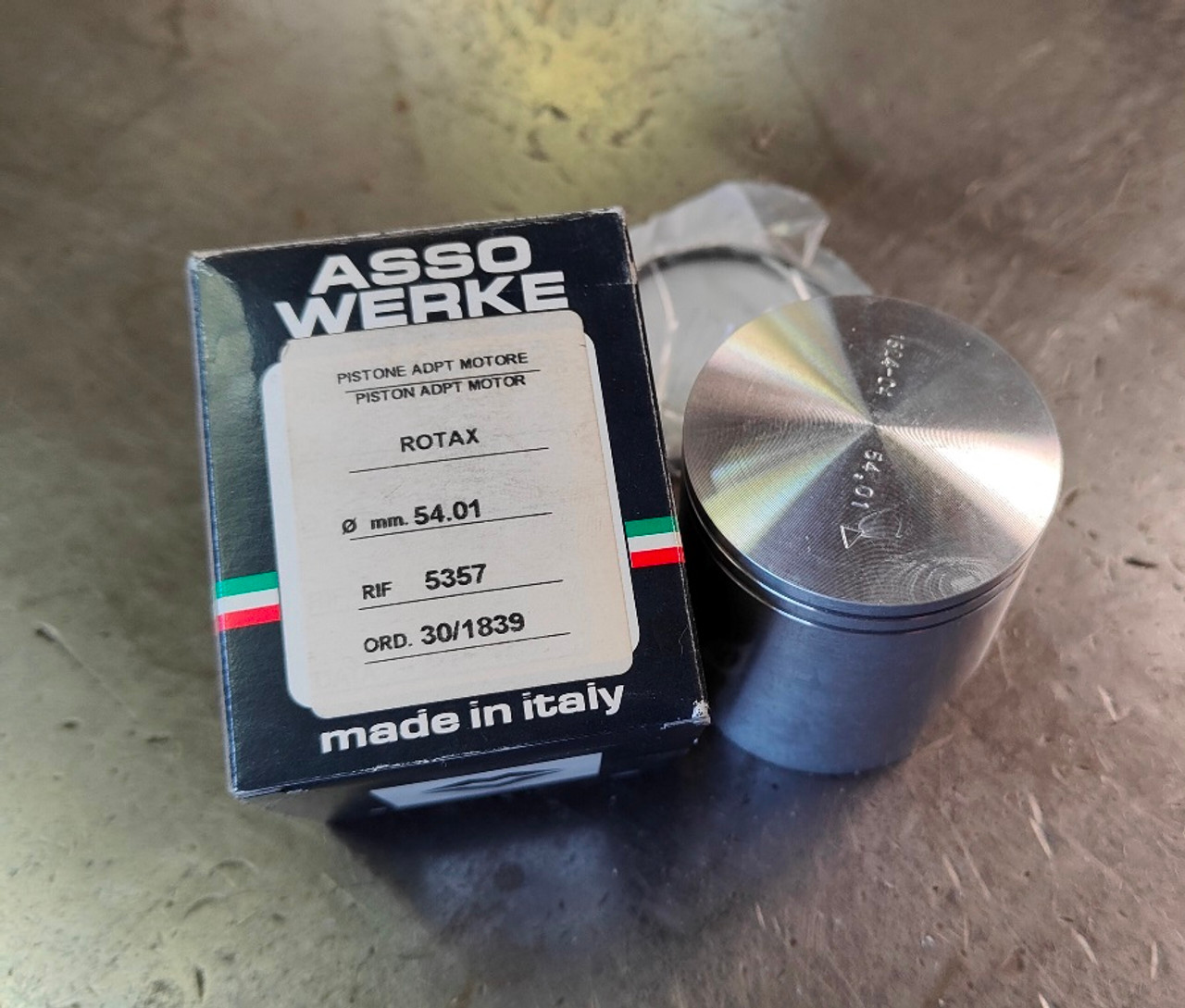 Asso Werke Piston kit  5357 Aprilia RS 125 Rotax etc.