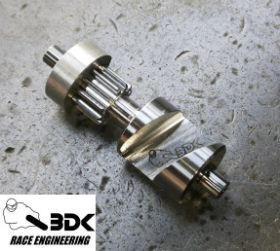 Kawasaki KX125 1990-1991 H1 H2 steel KIPS valves and idler gear