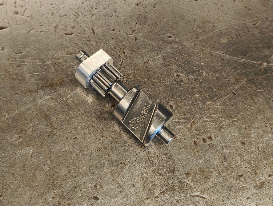 Kawasaki KX125 1990-1991 H1 H2  steel KIPS valve RIGHT