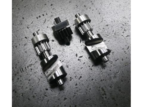 Kawasaki KDX125 F1 1990-99 steel KIPS valves and idler gear with