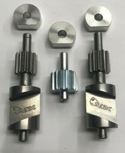 Kawasaki KDX125 F1 1990-99 steel KIPS valves and idler gear with