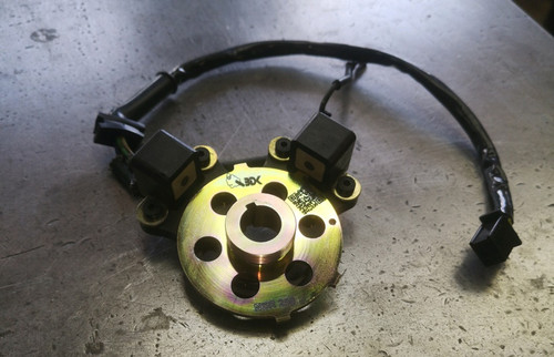 Honda NSR MC 18, 21 Race Rotor and Plate Total loss