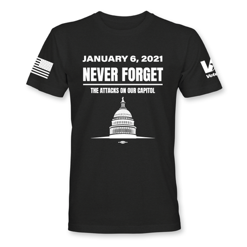 Never Forget (Unisex Black Tee)