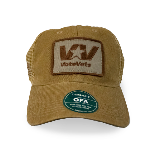 VoteVets (Coyote Trucker Cap)
