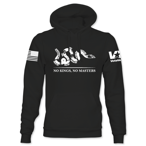 Join Or Die Snake (Black Pullover Hoodie)
