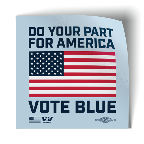 Do Your Part For America Stickers (5 pack)