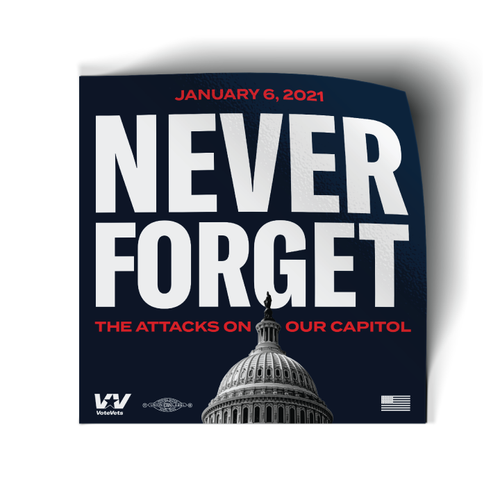 Never Forget Stickers (5 pack)